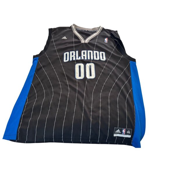 Adidas Orlando Magic A. Gordon 00 Pinstripe NBA Jersey XXL Mens Basketball 2012 - Picture 1 of 13